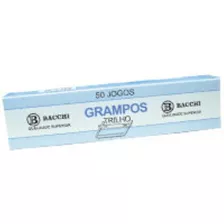 Grampo Trilho Metal - Romeu/julieta Cx.c/50jg - Bacchi