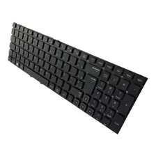 Teclado Compatível Do Notebook Samsung V127760ck1 Np300e5c Cor Preto