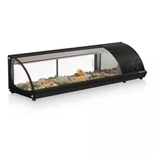 Heladera Vitrina Sobre Mostrador Gelopar Sushi Fiambre 160 C