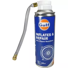 Infla Y Repara Neumaticos De Moto Gulf 220 Ml