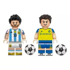 Messi Y Cristiano Minifiguras Futbol