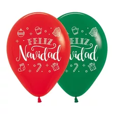 Globos Sempertex R12 X50 Impresos 2 Caras