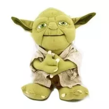 Pelucia Star Wars Mestre Yoda C/ Reconhecimento De Voz 43cm