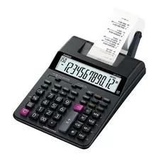 Calculadora Casio Hr-100rc Com Bobina A Pilha Pronta Cor Preto