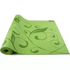 Gofit Esterilla De Yoga Impresa - Verde,gofgfpymgrn