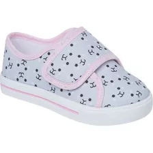 Tenis Infantil Calçado Velcro Antialérgico Desenho Tsp10