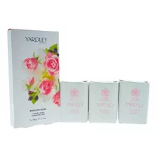 Sabonete Yardley - English Rose Luxury - 3x 100g