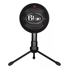 Blue Snowball Usb Micrófono Negro Brillo