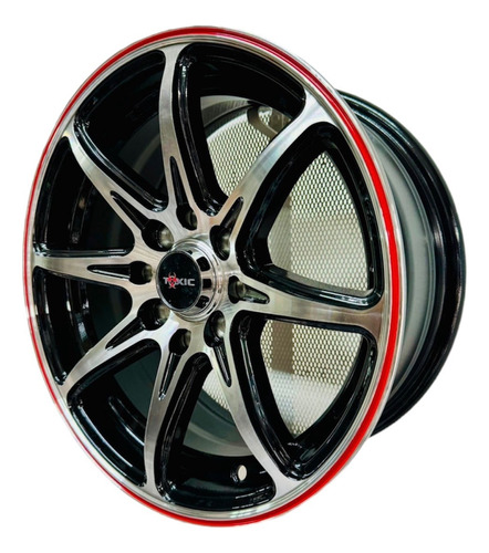 Rines 14x6 4-108 Y 4-100 Rojos Peugeot Ford Ikon Ka Msi Foto 3