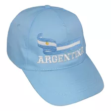 Gorra De Adulto Bordado Argentina Visera Curva Ar003 