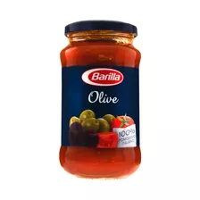 Kit 4 Molho De Tomate Olive Barilla Vidro 400g