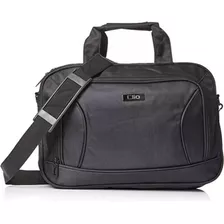 Bolsa Masculina Maleta Noteb Pasta Executiva Malote Entregas Cor Preto