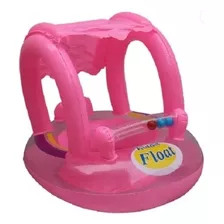 Flotador Bote Inflable Techo Azul Bebé Niños 