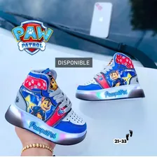 Hermosas Botas Sublimadas Paw Patrol Luces