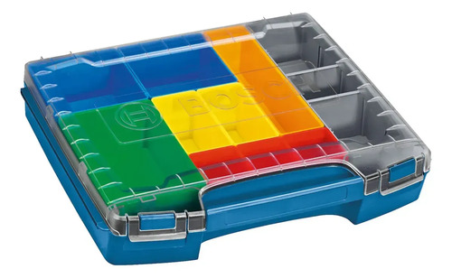 Caja Organizador Bosch I-boxx 72 Set 357x316x72 Mm Divisores Azul