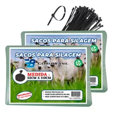 Saco Para Silagem Gobi Brasil 51x110 - 200 Micras C/50 Unid