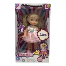 Muñeca Lourdes Canta Baila Interactiva Lalelu Cod 16360