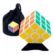 Cubo Rubik's 3x3x3 Base Blanca + Estuche Full