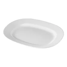 Plato De Servir Hutzler, 14 , Blanco