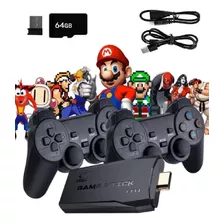 Mini Cons0le 10.000 Jogos Ps1 Nintendo Etc + 2 Controles