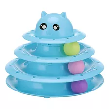 Brinquedo Torre De Bolinhas Interativo 4 Niveis -azul