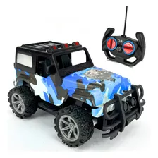 Carrinho Controle Remoto Jipe Grande Off Road Jeep 4x4