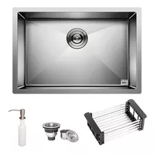 Cuba Inox Embutir Sobrepor Gourmet Quadrada Acessórios 6040