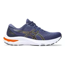 Tenis Asics Gt-2000 11 Masculino Azul/laranja Pronado