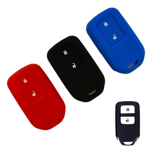 Funda Silicon Llave Compatible Con La Marca Honda 2 Botones  Foto 10