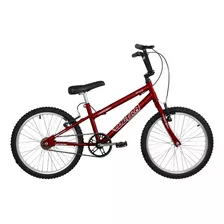 Bicicleta Aro 20 Sport Bmx Rebaixada Profissional Visual Tt Cor Vermelho Tamanho Do Quadro 20