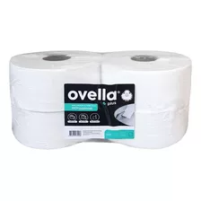 Papel Higienico Clásico Pack 4 Rollos Por 300 Mts. Ovella