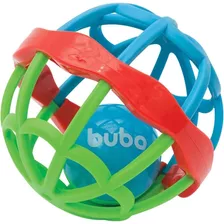 Brinquedo Chacoalho Para Bebê Buba Baby Ball Cute Colors