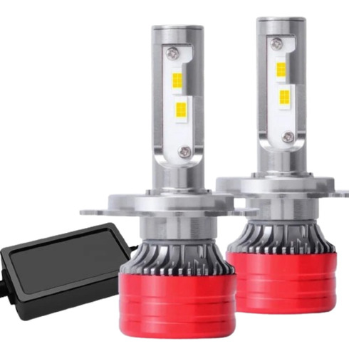 Foto de Bombillos 2und Led H4 F7 Cambus Renault Kwid H4 Altas Bajas 