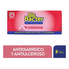 Bis-bacter Antidiarreico 262mg X 8 Tabletas Masticables