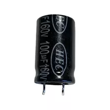 Capacitor 100uf X 160v 85º - Pack X5 Unidades