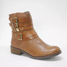 Bota Feminino Parô Brasil Couro Floater Capuccino