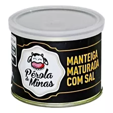 1 Latas Manteiga Maturada Pérola Minas 200g