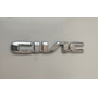 Emblema Metal Type R Honda Civic (negro - Rojo) Nuevo