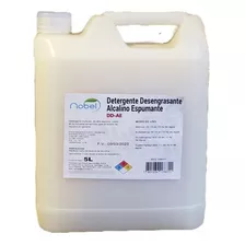 Detergente Desengrasante Alcalino Alta Espuma 5 Lts