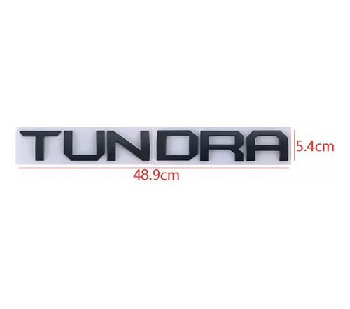 Emblema Logo Portalon Trasero Toyota Tundra 3d  Foto 6