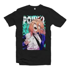 Playera Anime Chainsaw Man Manga Power N1