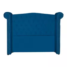 Cabeceira Sienna Para Cama Box De Casal 140cm Suede Royal