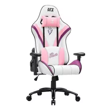 Cadeira Dt3 Girl Power Edição Limitada Branco E Rosa