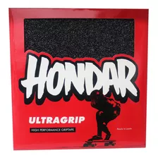 Lixa Hondar Longboard Ultra Grip Grossa Skate 2 Folhas Speed