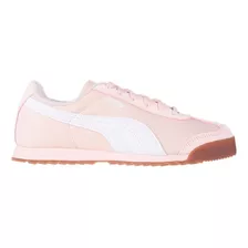 Tenis Puma Roma Basic Summer Jr Rosa Original