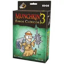 Munchkin 3 Erros Clericos Expansao Galapagos Rpg Cartas