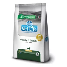 Ração Vet Life Canine Obesity E Diabetic Mini 2kg Para Cães