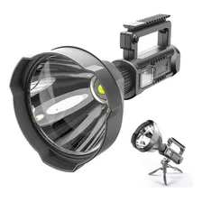 Foco Linterna Led Largo Alcance 450 Metros + Usb + Trípode