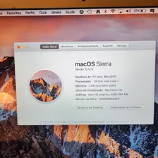 Macbook Air 11' I7 256ssd