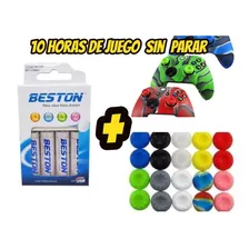 Kit Carga Y Juega Xbox One (4 Pilas+ 2 Forros + 4 Grips) 